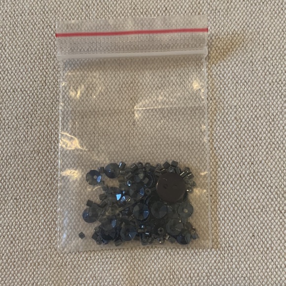 Max Mara navy beaded gown - Picture 10 of 10